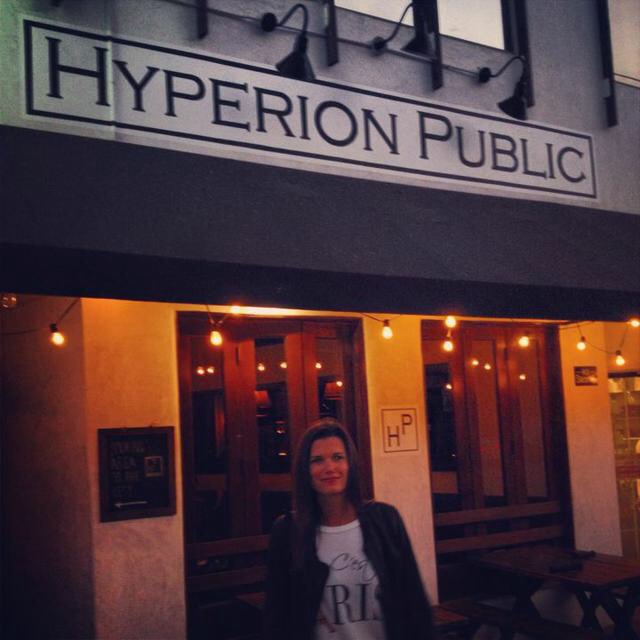 Hopped to Hyperion Public. Cozy & Quaint.