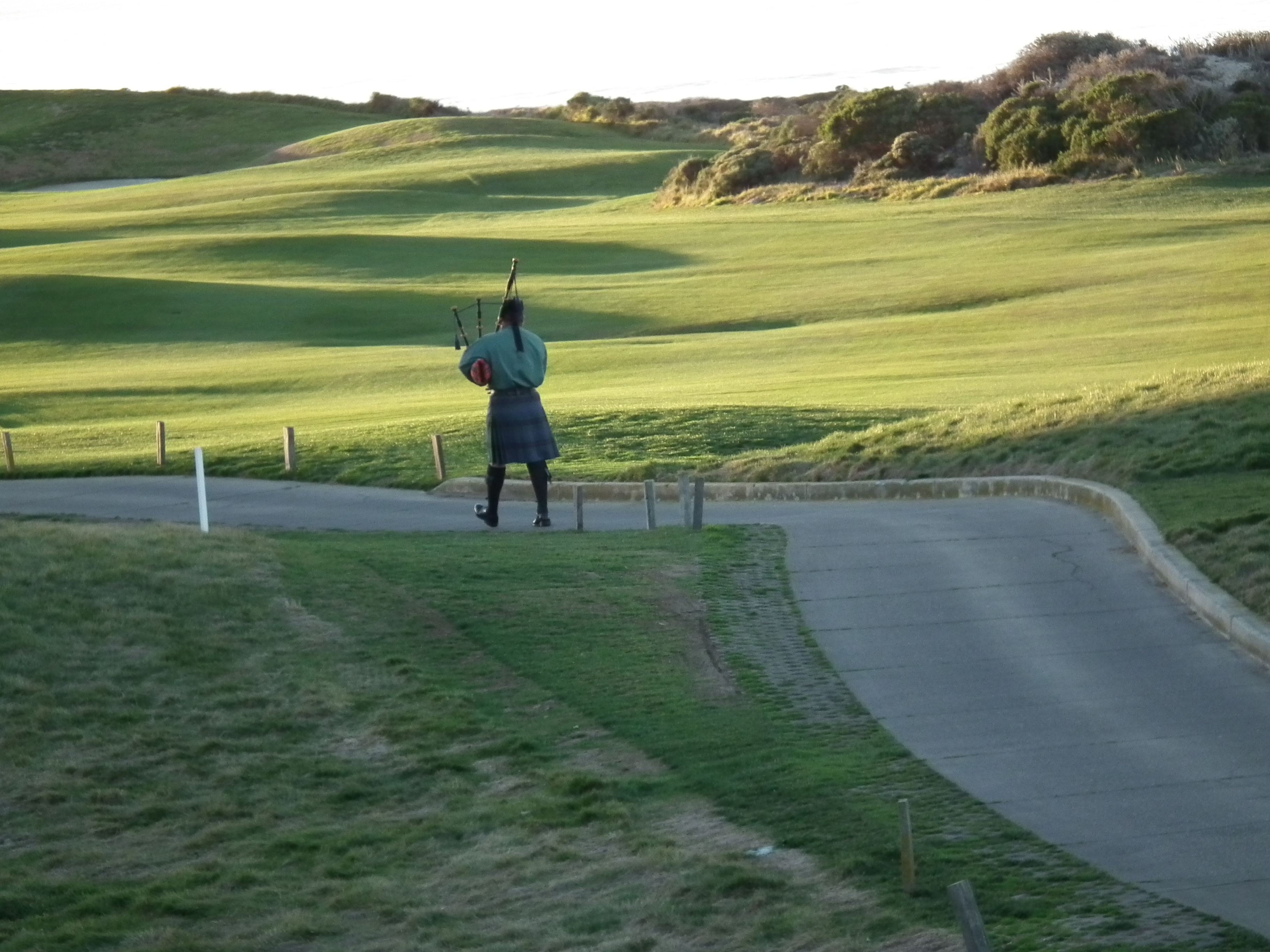 Ventured to a little gem. My favorite spot...The Inn at Spanish Bay. Stick around long enough and you might catch a bagpiper at sunset. The best part is everyone around is there for the same reasons. They're with people they love...family, spouses, friends, everyone is just full of joy, taking in the magic. 