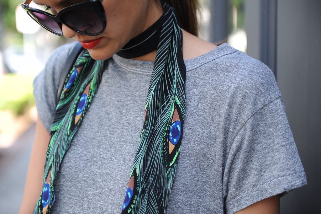 Peacock Scarf California